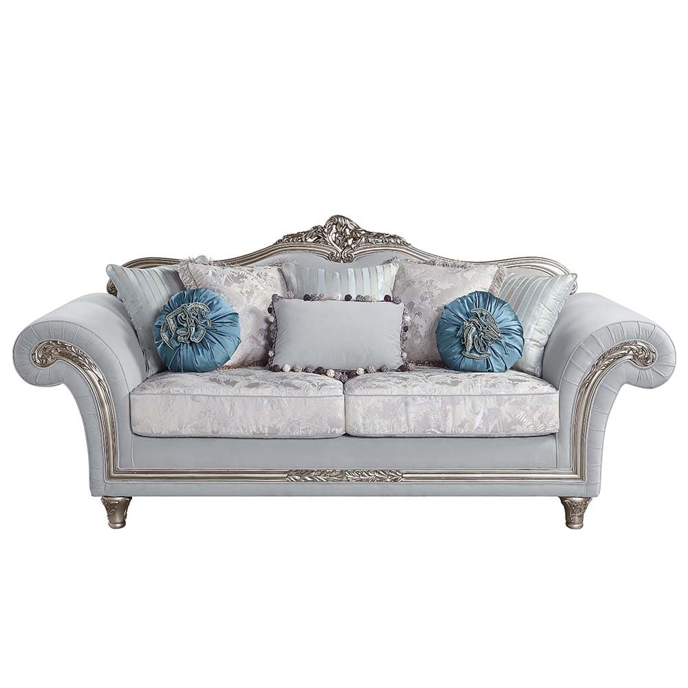 Sofa W/8 Pillows 2
