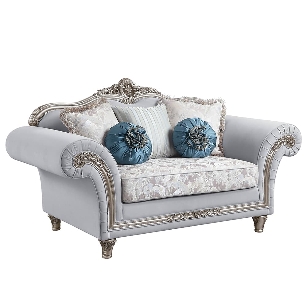 Loveseat W/5 Pillows 2