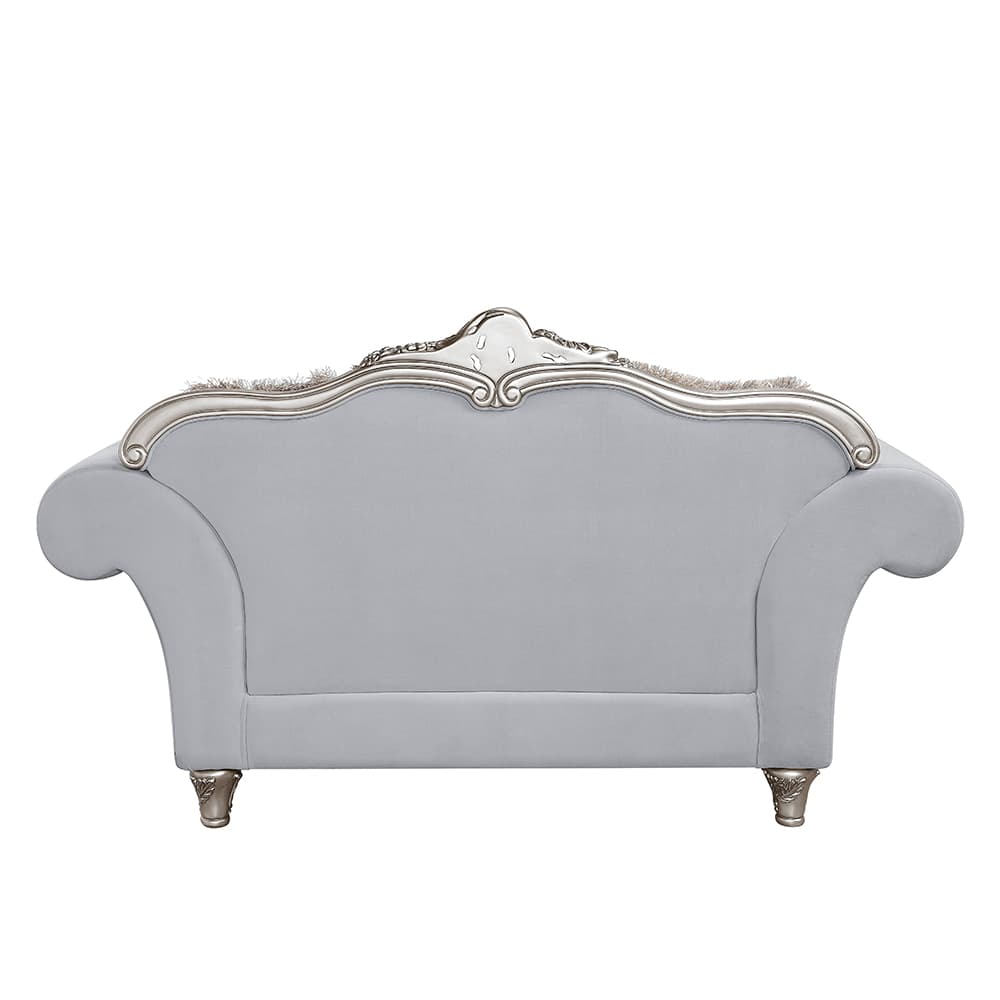 Loveseat W/5 Pillows 4