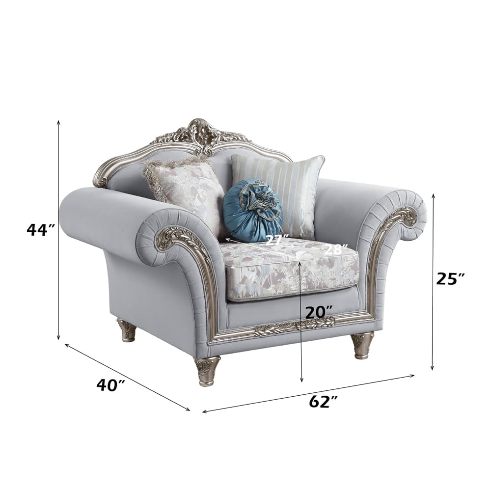 Chair W/3 Pillows 7