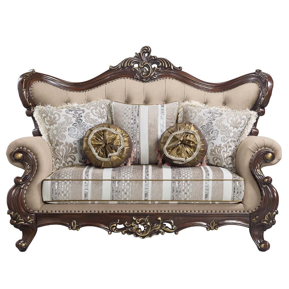 Loveseat W/5 Pillows 2
