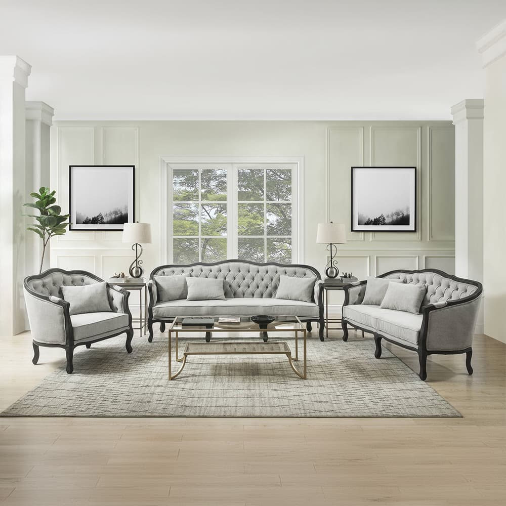 Loveseat W/2 Pillows 6