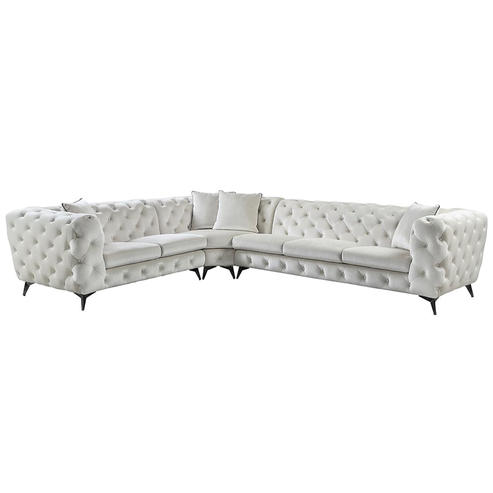 Sectional Sofa W/4 Pillows 3