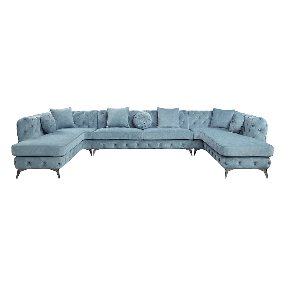 Sectional Sofa W/7 Pillows 3