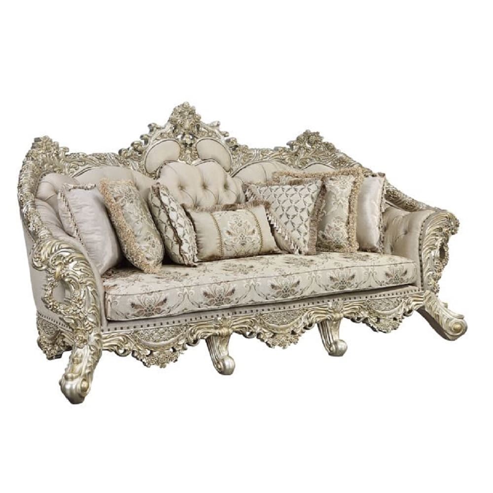 Sofa W/7 Pillows