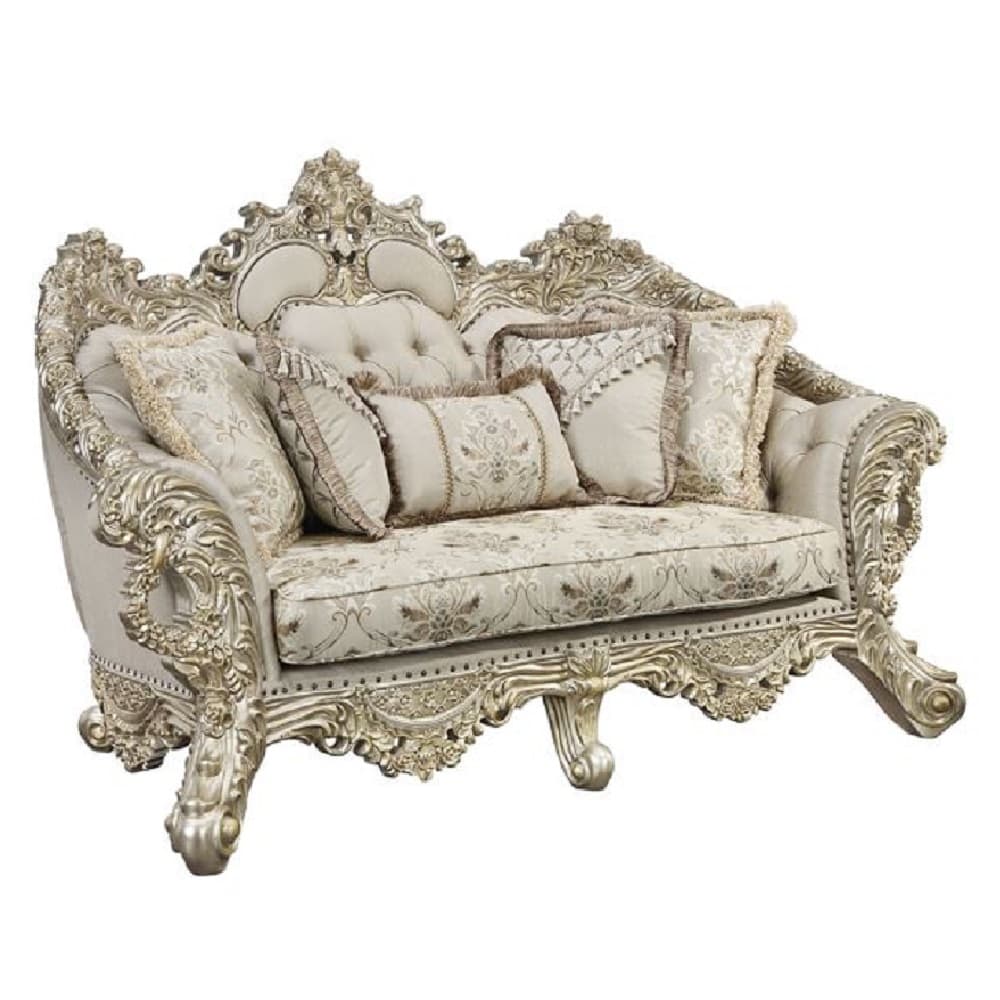 Loveseat W/5 Pillows