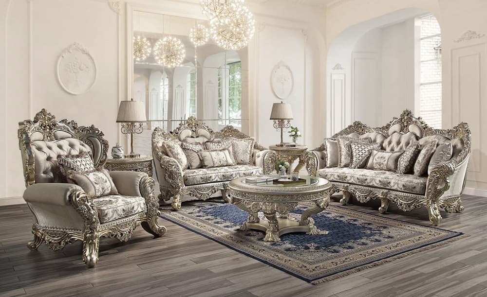Loveseat W/5 Pillows 7