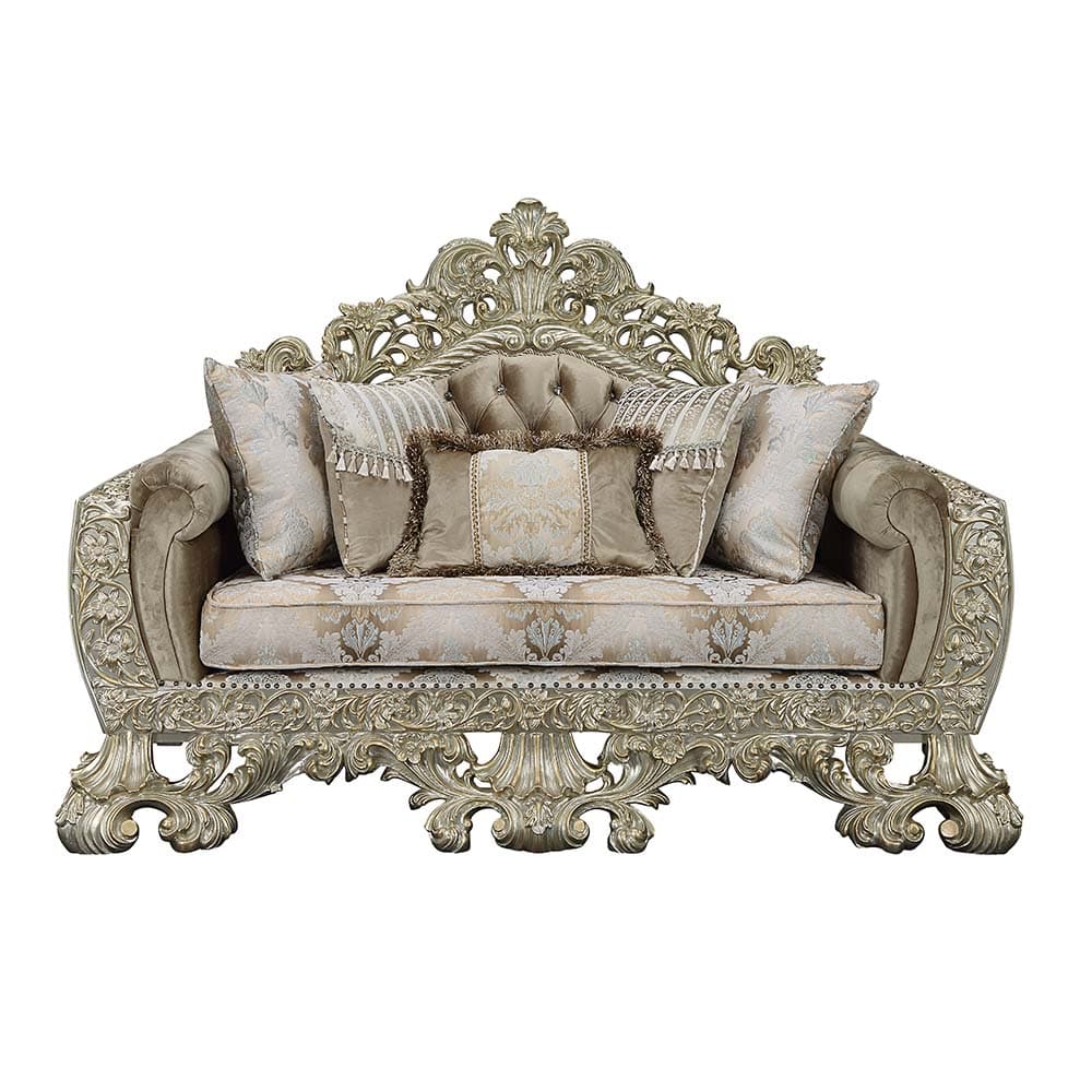 Loveseat W/5 Pillows 2