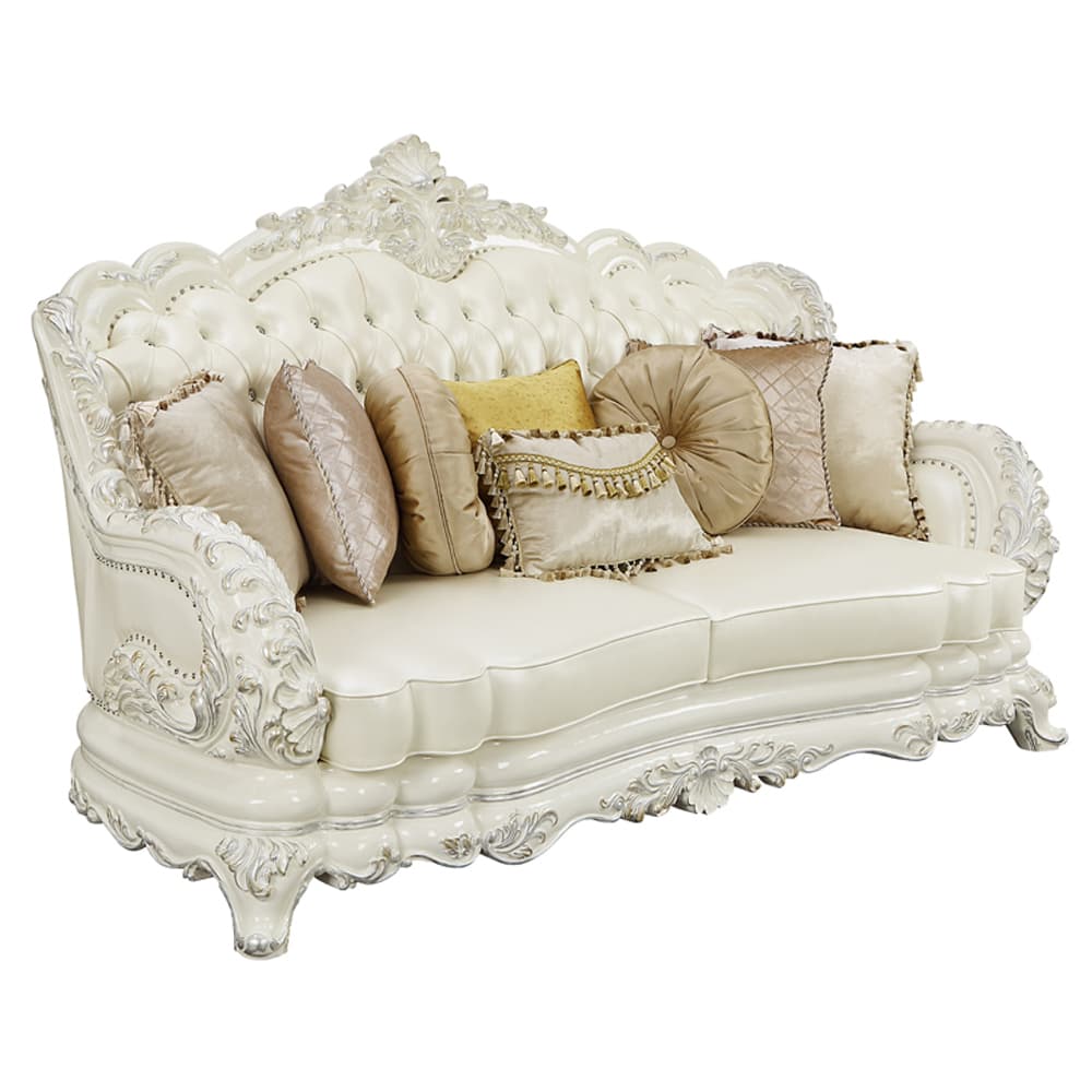 Sofa W/7 Pillows