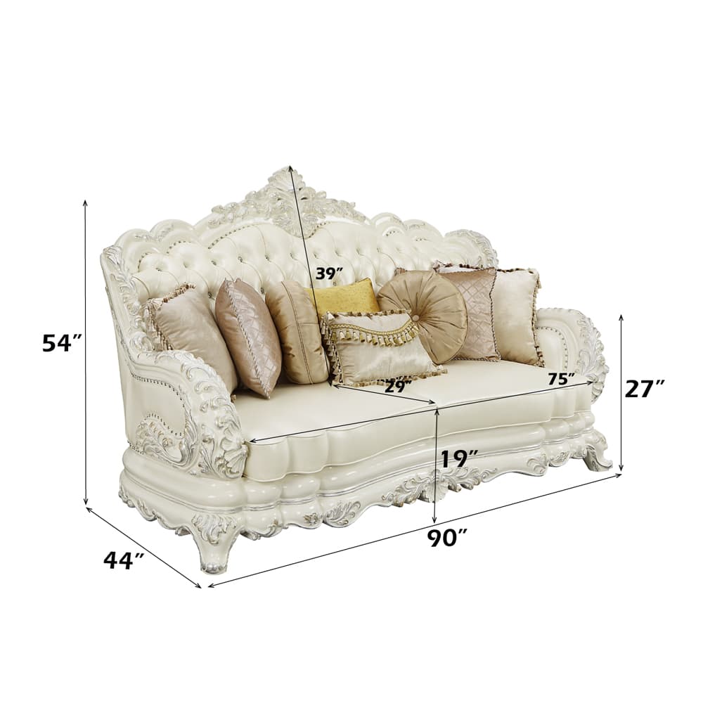 Sofa W/7 Pillows 6