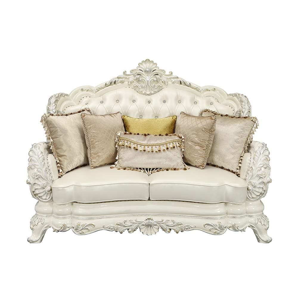 Loveseat W/5 Pillows 2