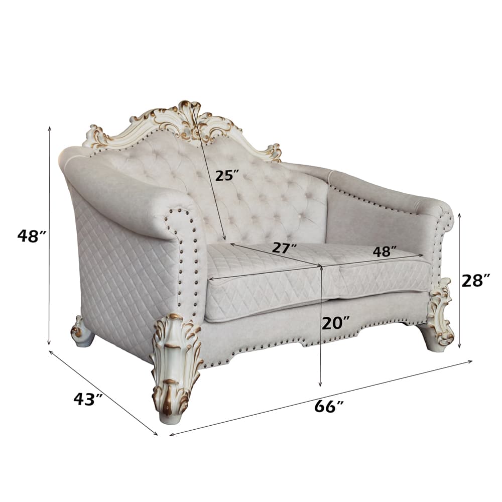 Loveseat W/4 Pillows 5