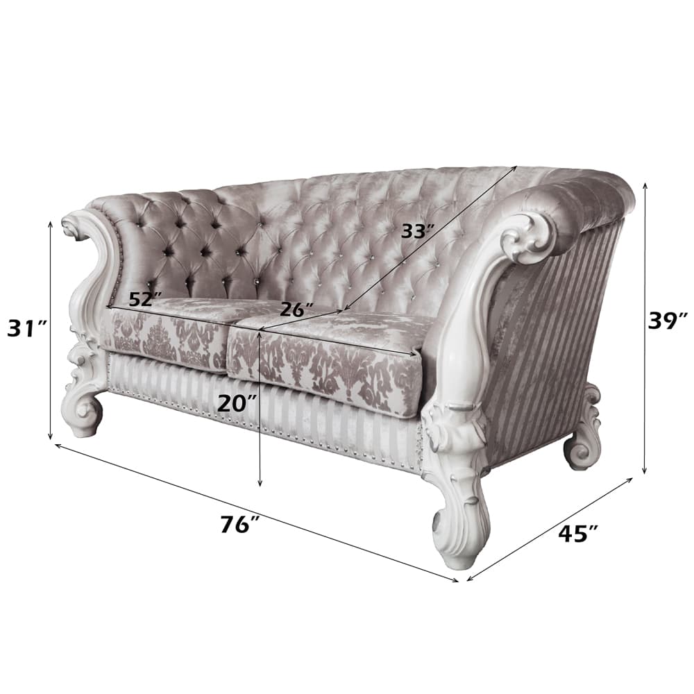 Loveseat W/5 Pillows 5