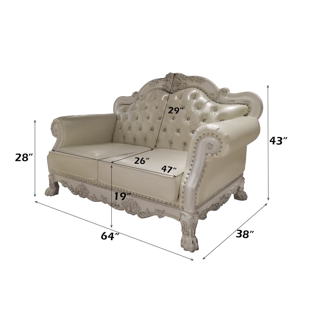 Loveseat W/3 Pillows 5