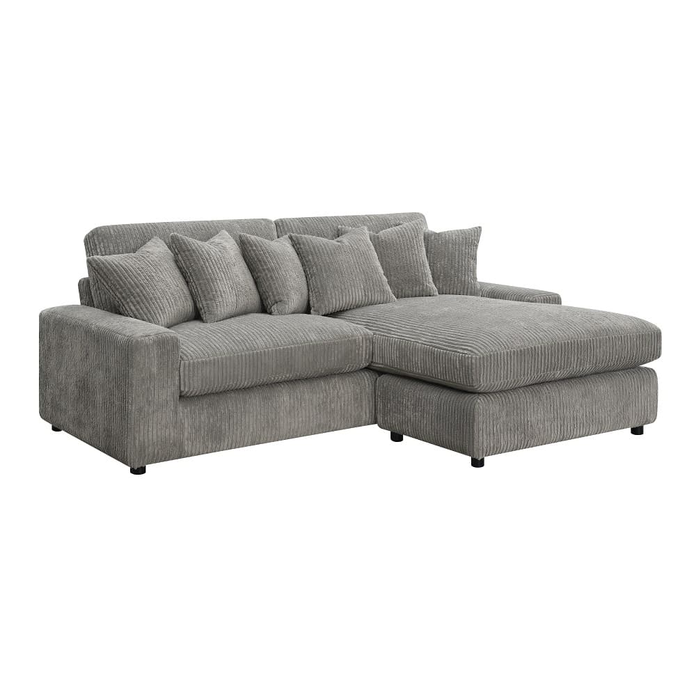 Sectional Sofa W/6 Pillows 2