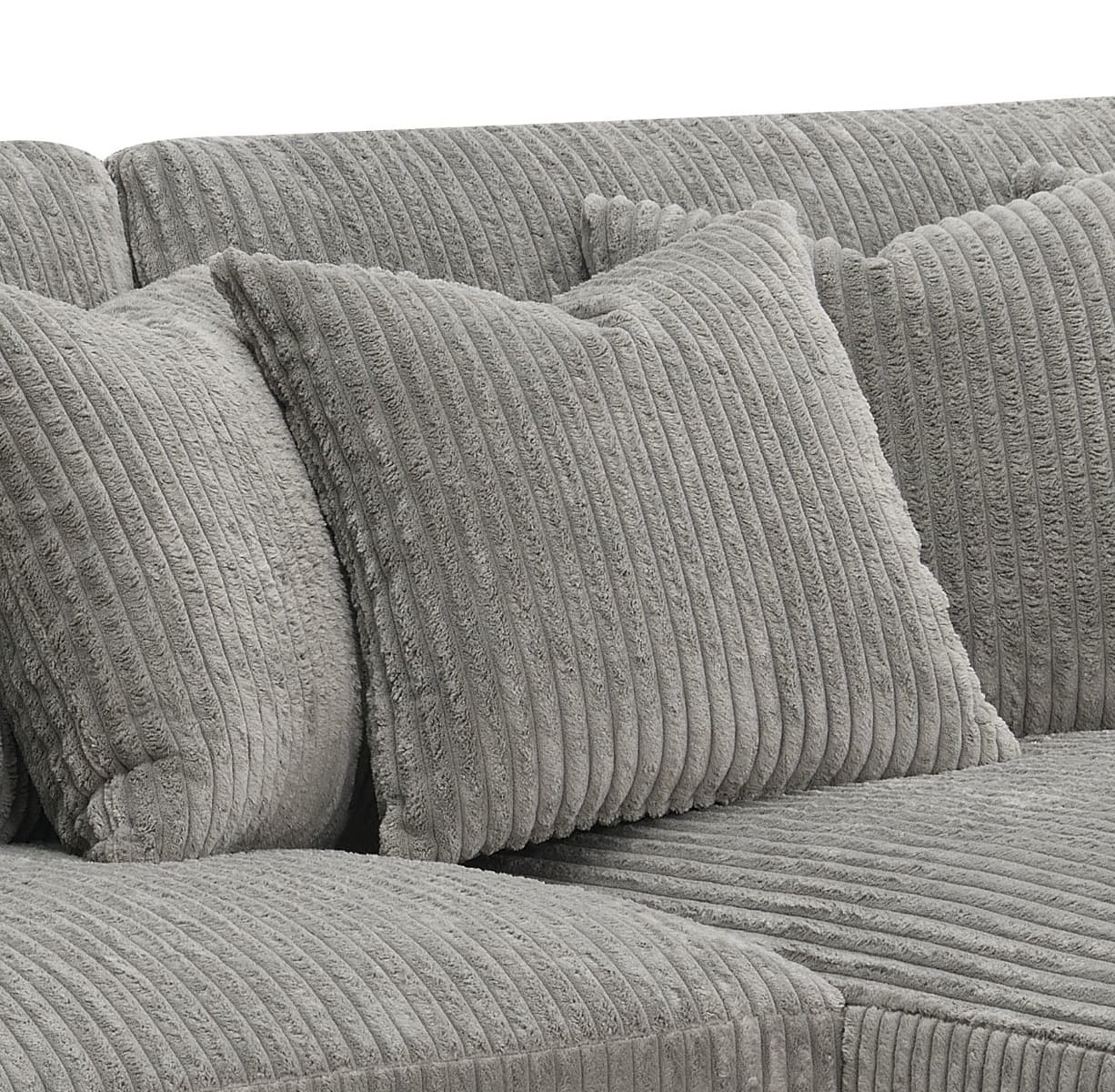 Sectional Sofa W/6 Pillows 7