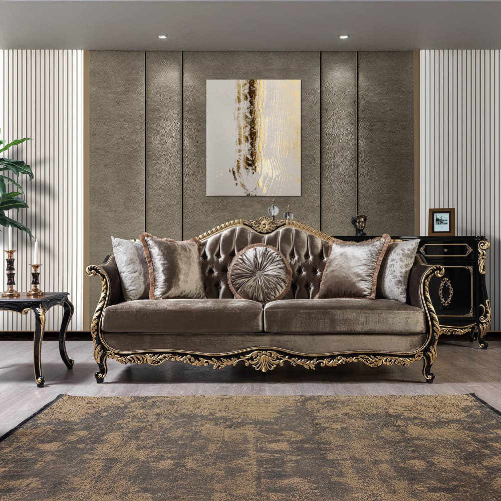 Sofa W/5 Pillows