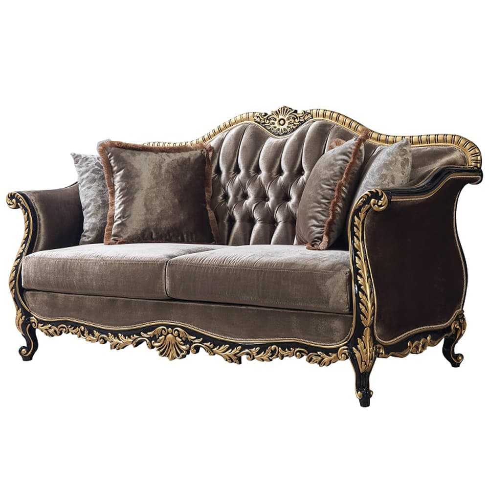 Loveseat W/4 Pillows 2