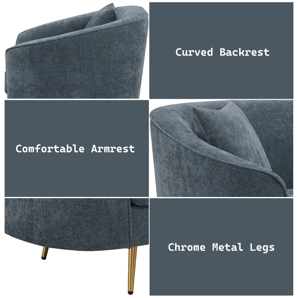 Sofa W/2 Pillows 9