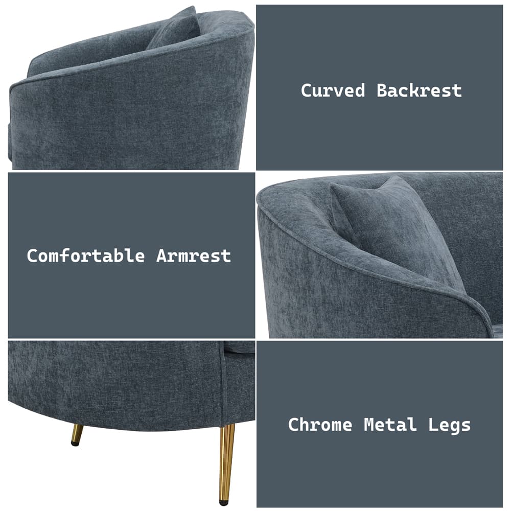 Loveseat W/2 Pillows 9