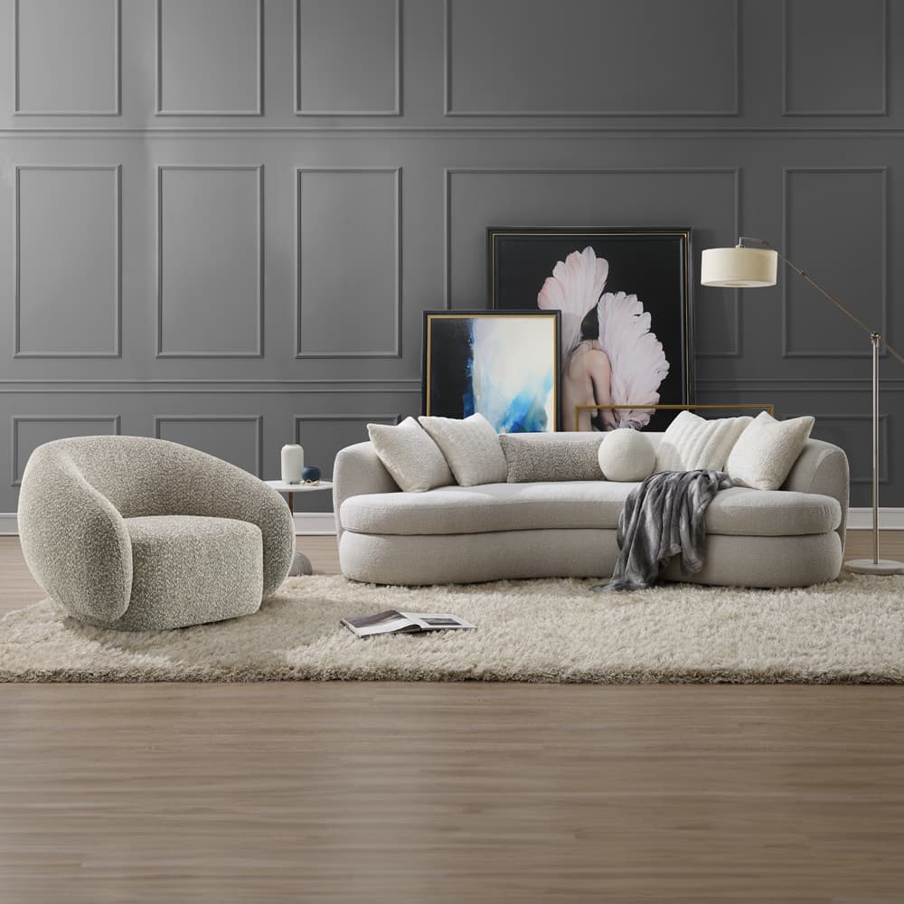 Sofa W/6 Pillows 7