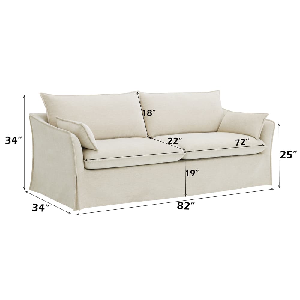 Sofa W/2 Pillows 7