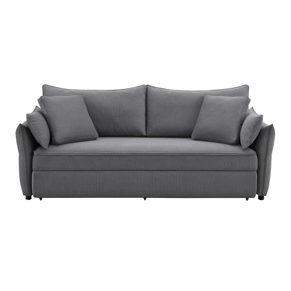 Sofa W/Sleeper, Storage & 4 Pillows 3