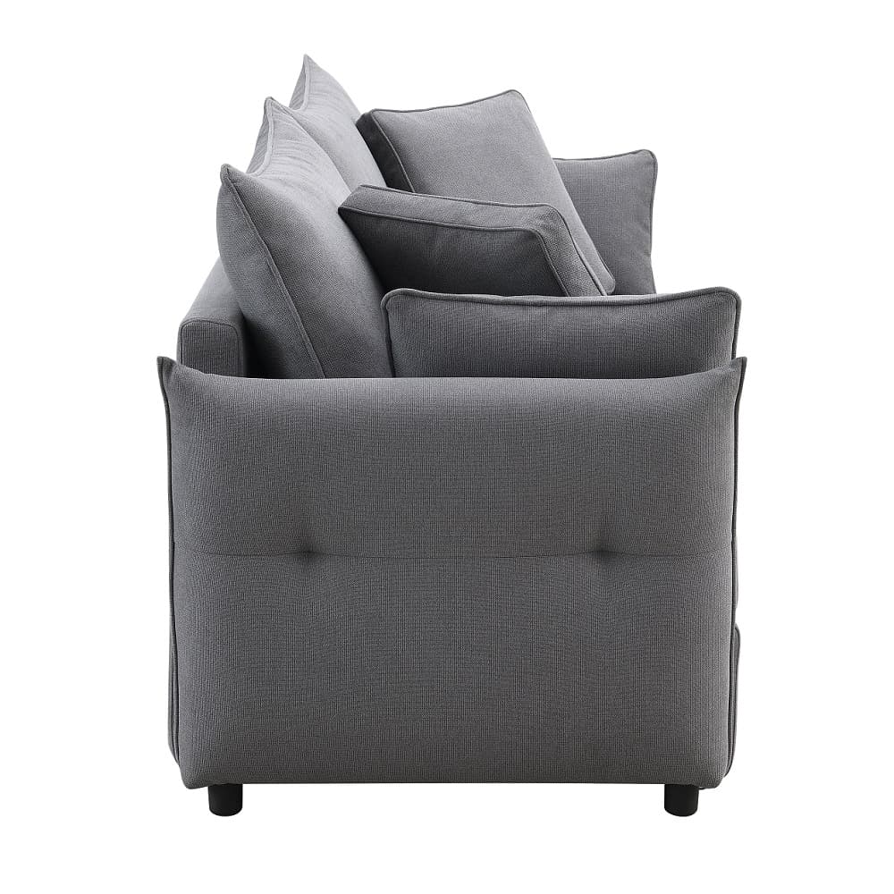 Sofa W/Sleeper, Storage & 4 Pillows 4