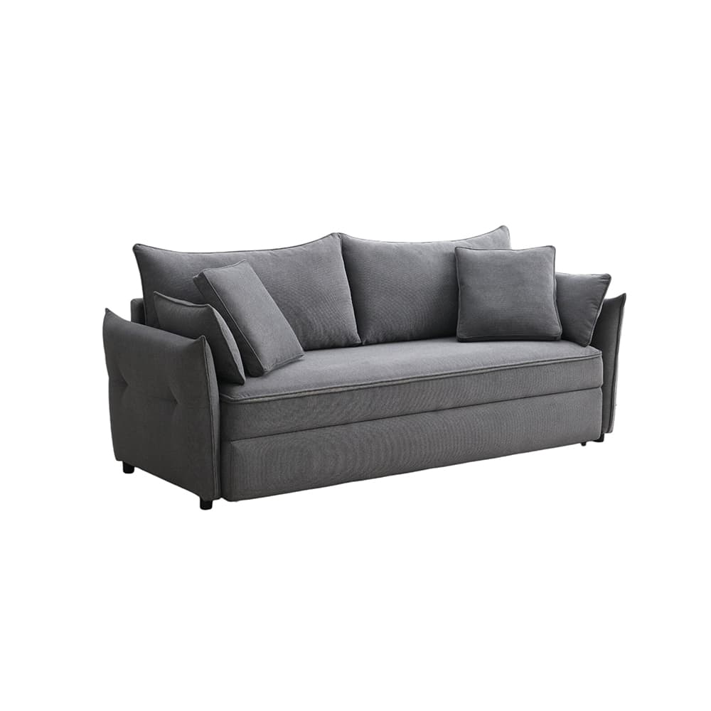 Sofa W/Sleeper, Storage & 4 Pillows 8