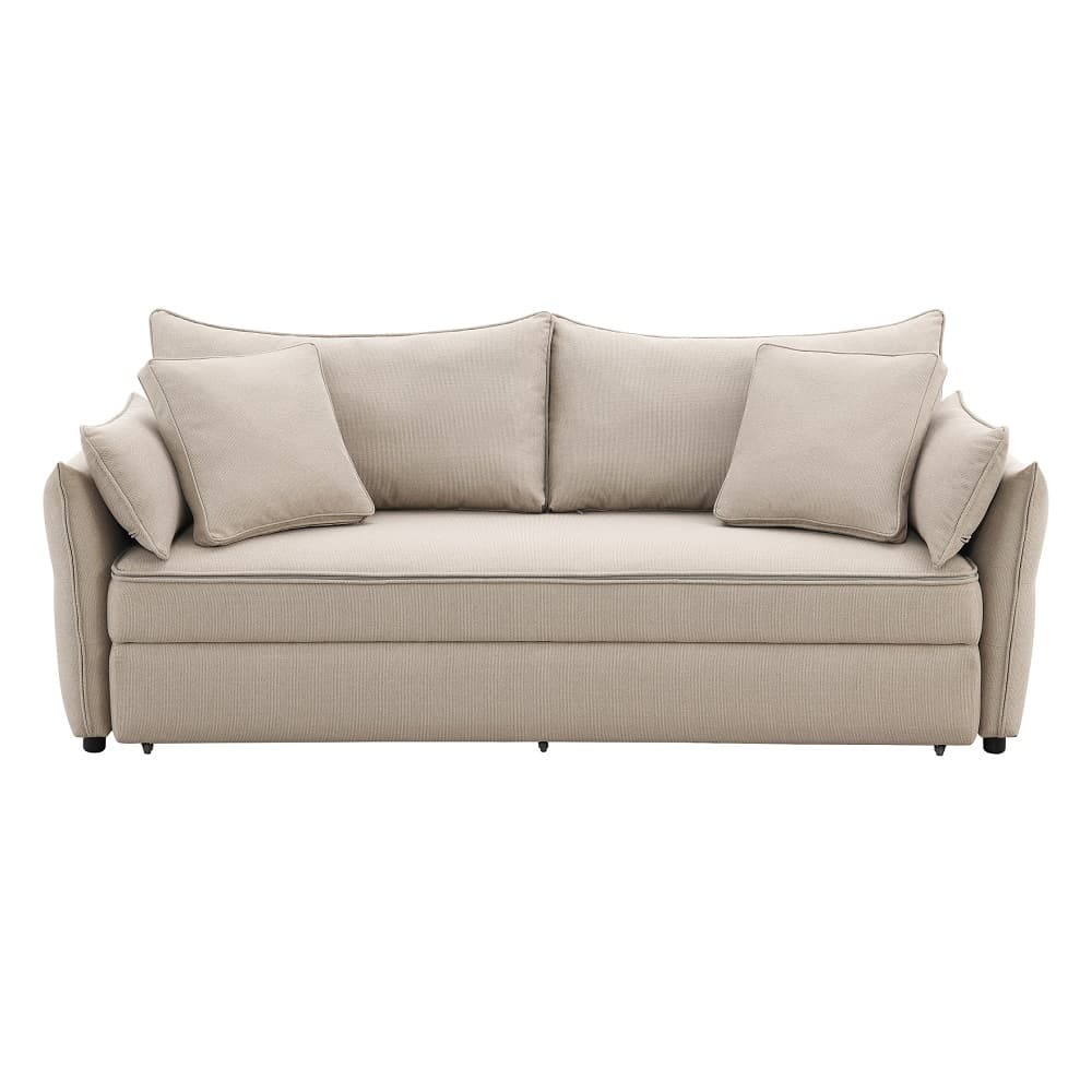 Sofa W/Sleeper, Storage & 4 Pillows 3