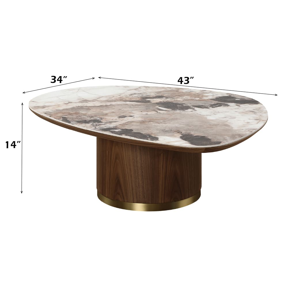Coffee Table W/Ceramic Top 6