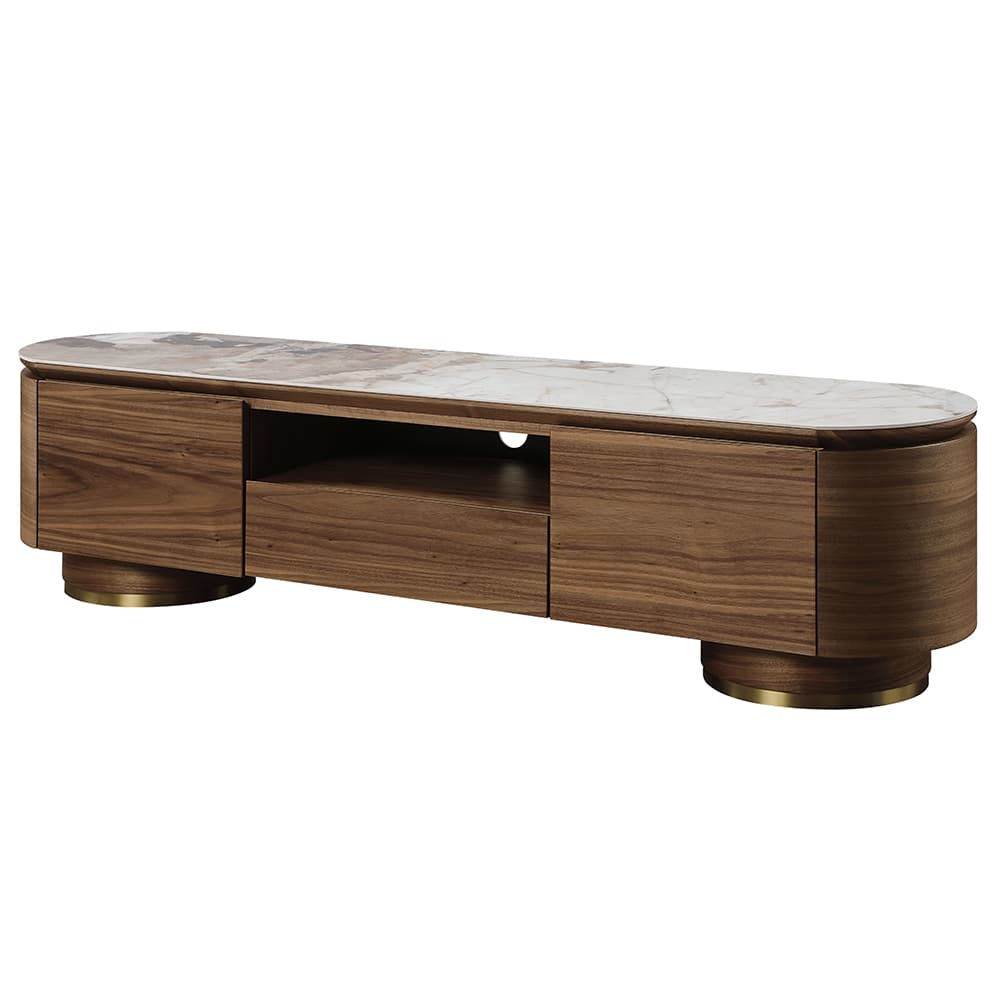 TV Stand W/Ceramic Top 2