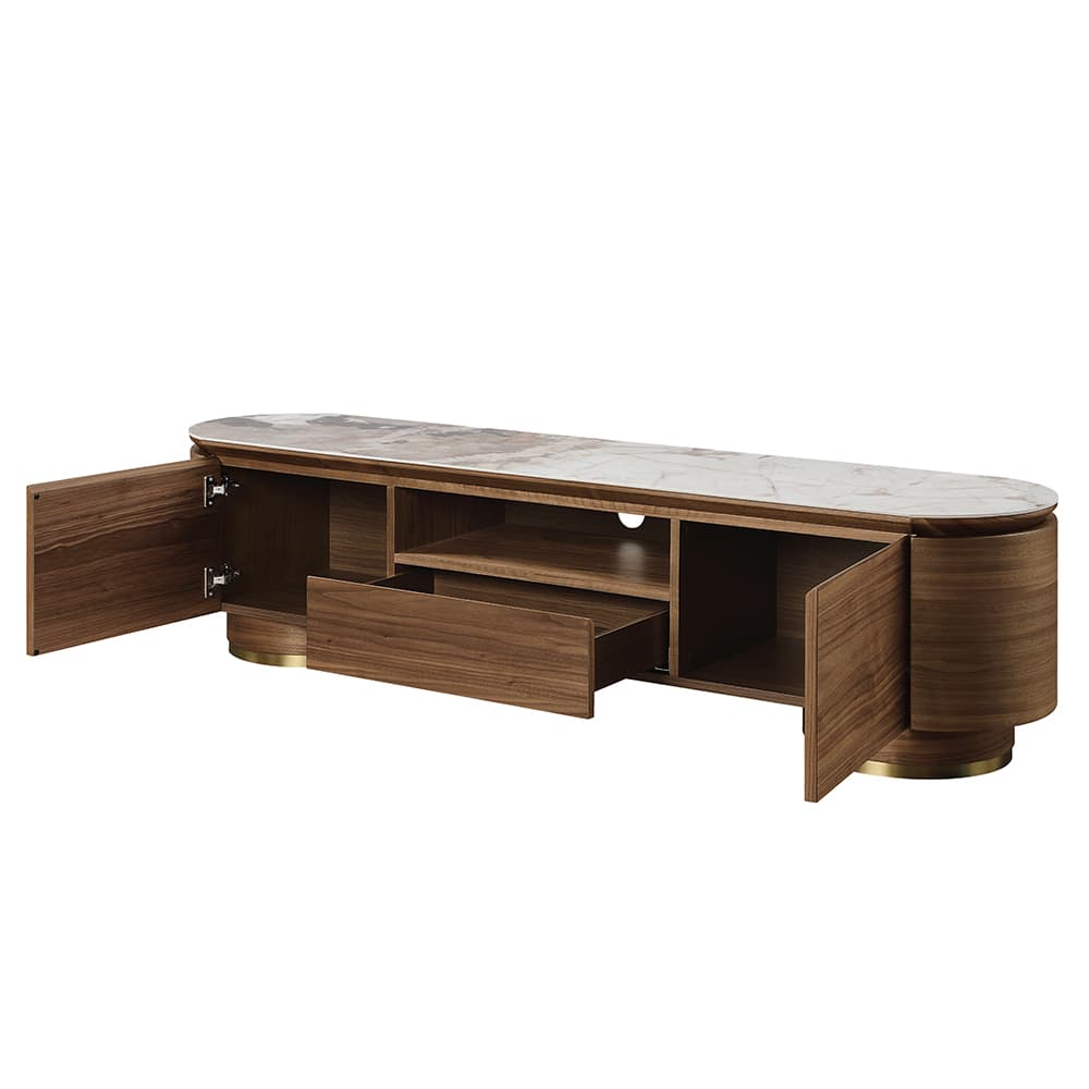 TV Stand W/Ceramic Top 4