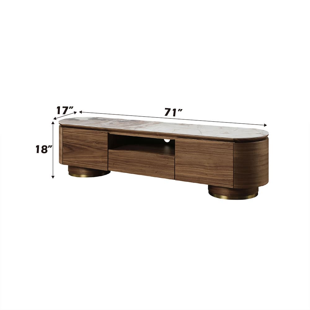 TV Stand W/Ceramic Top 6