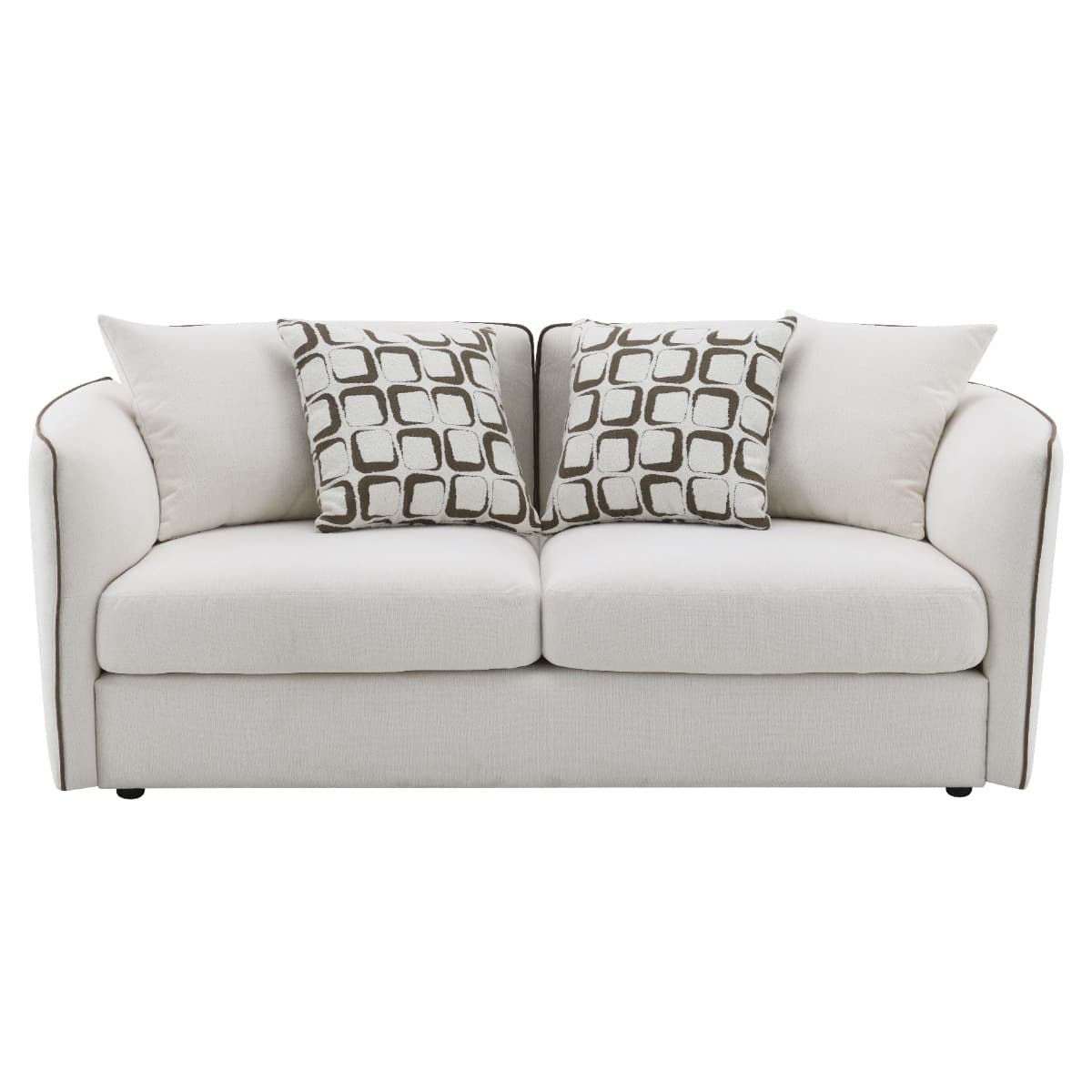 Loveseat W/4 Pillows 3