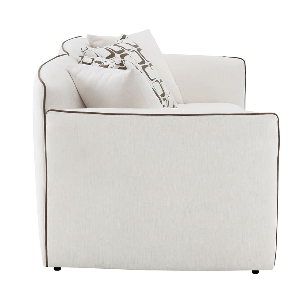 Loveseat W/4 Pillows 4
