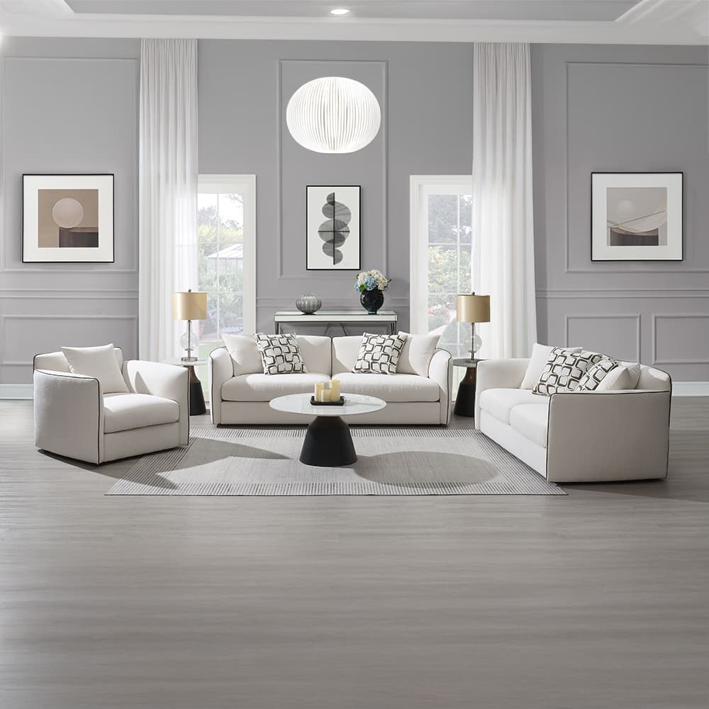 Loveseat W/4 Pillows 9