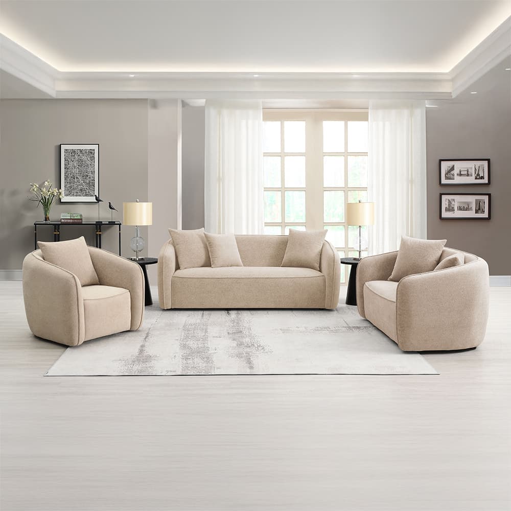 Loveseat W/2 Pillows 9