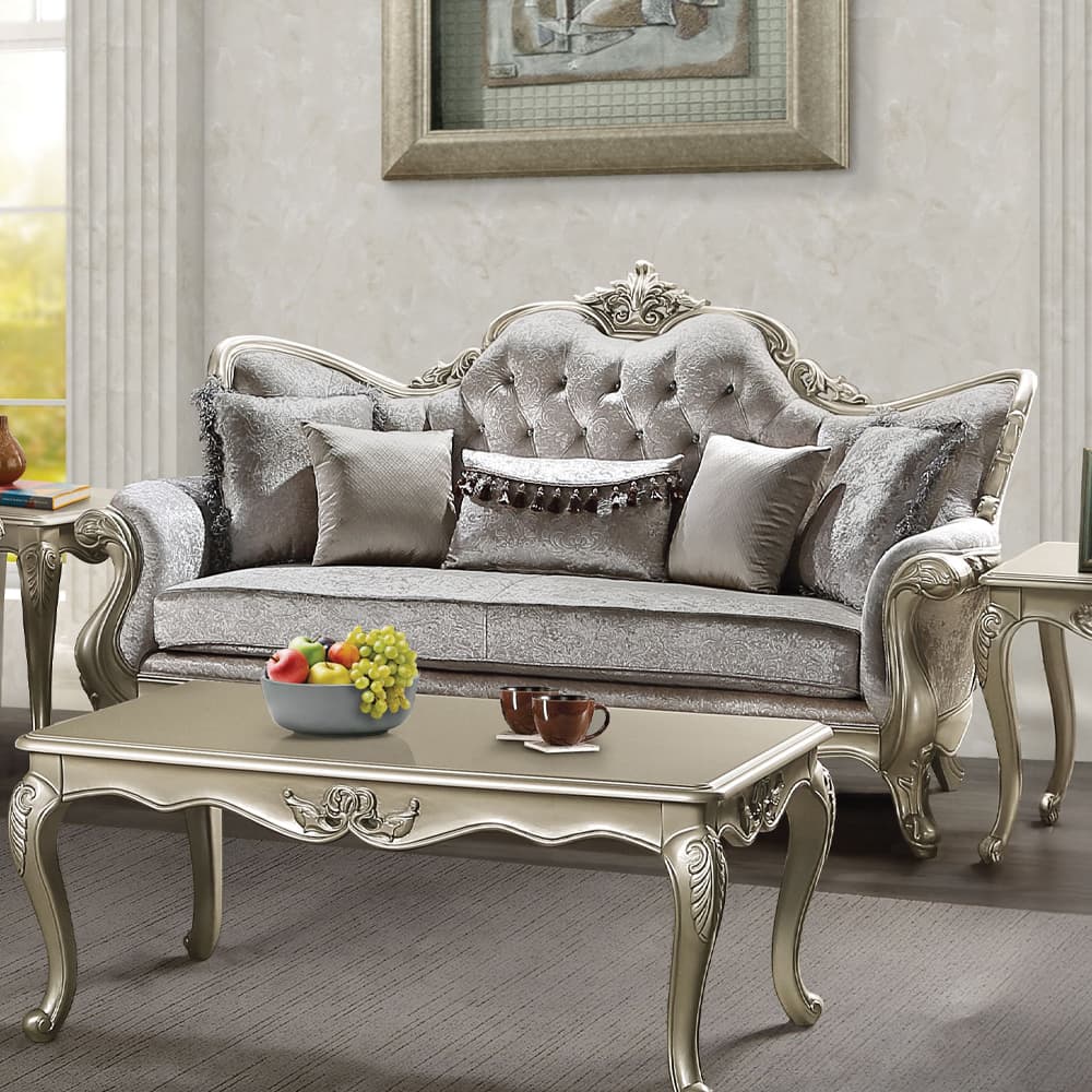 Sofa W/5 Pillows 6
