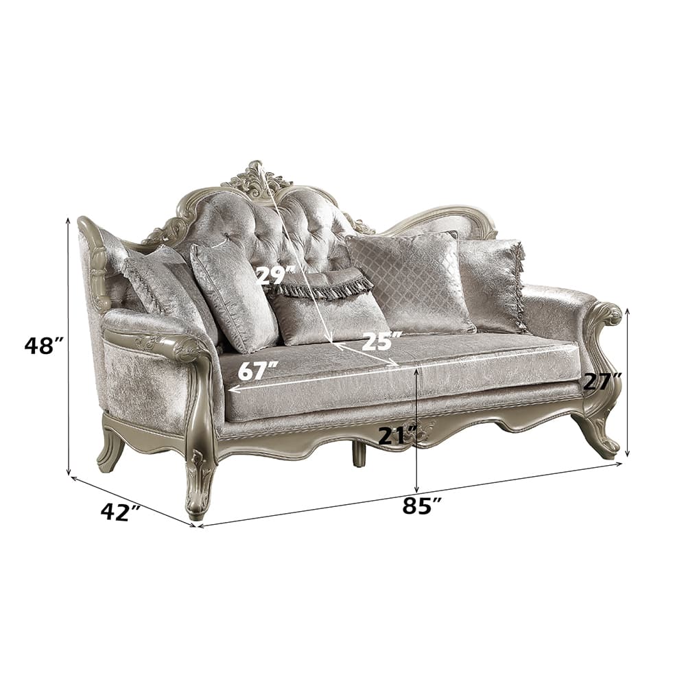 Sofa W/5 Pillows 7