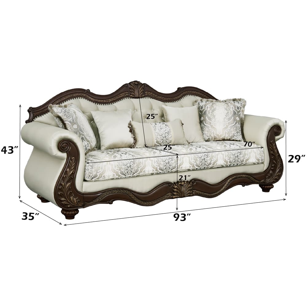 Sofa W/5 Pillows 8