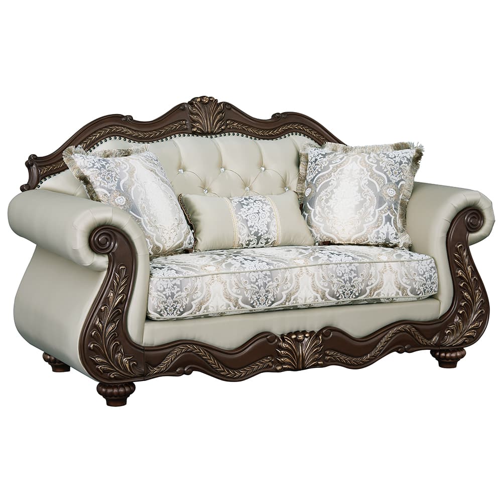 Loveseat W/3 Pillows 3