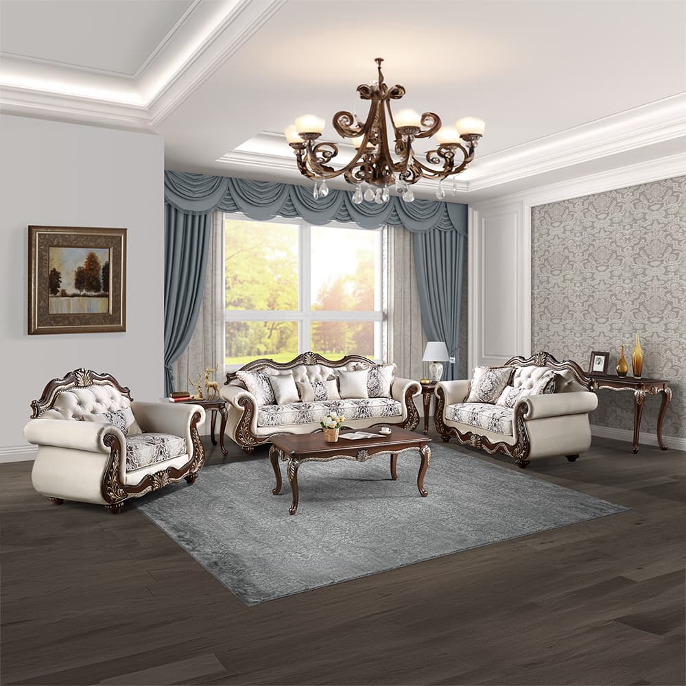 Loveseat W/3 Pillows 6