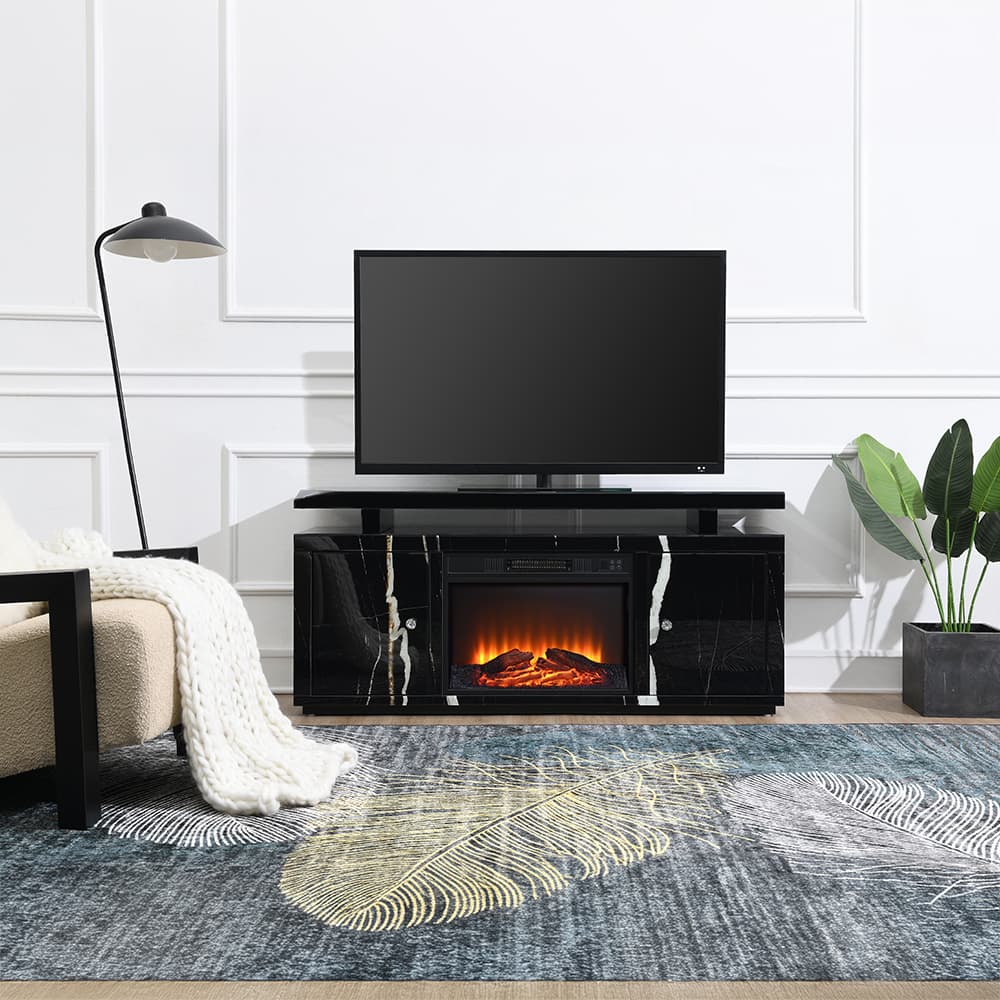 TV Stand W/Fireplace