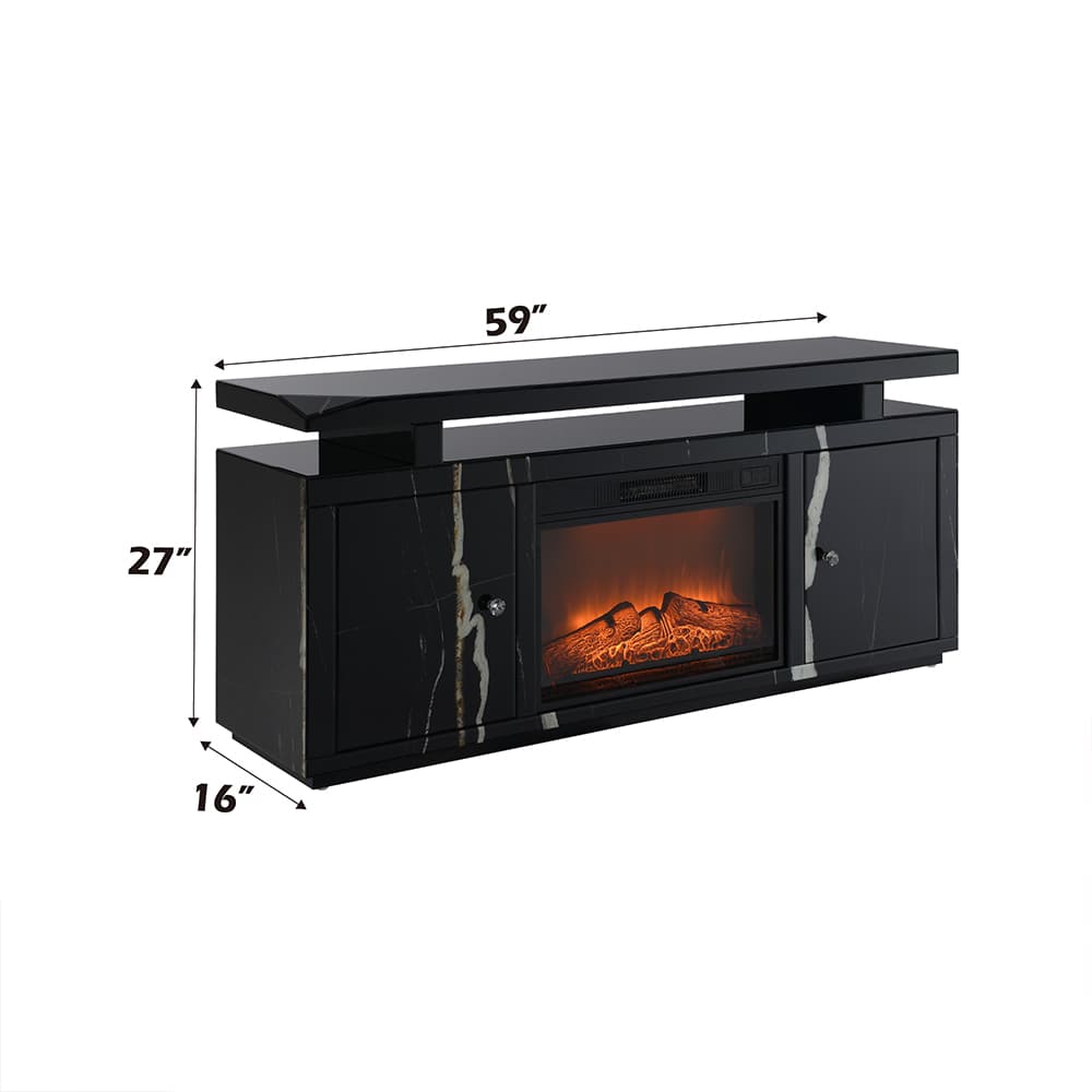TV Stand W/Fireplace 6