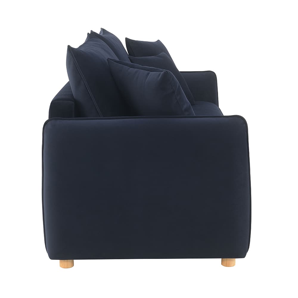 Sofa W/Sleeper & 3 Pillows 4