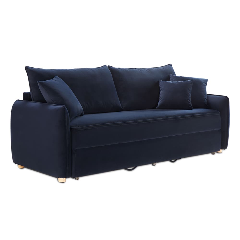 Sofa W/Sleeper & 3 Pillows 7