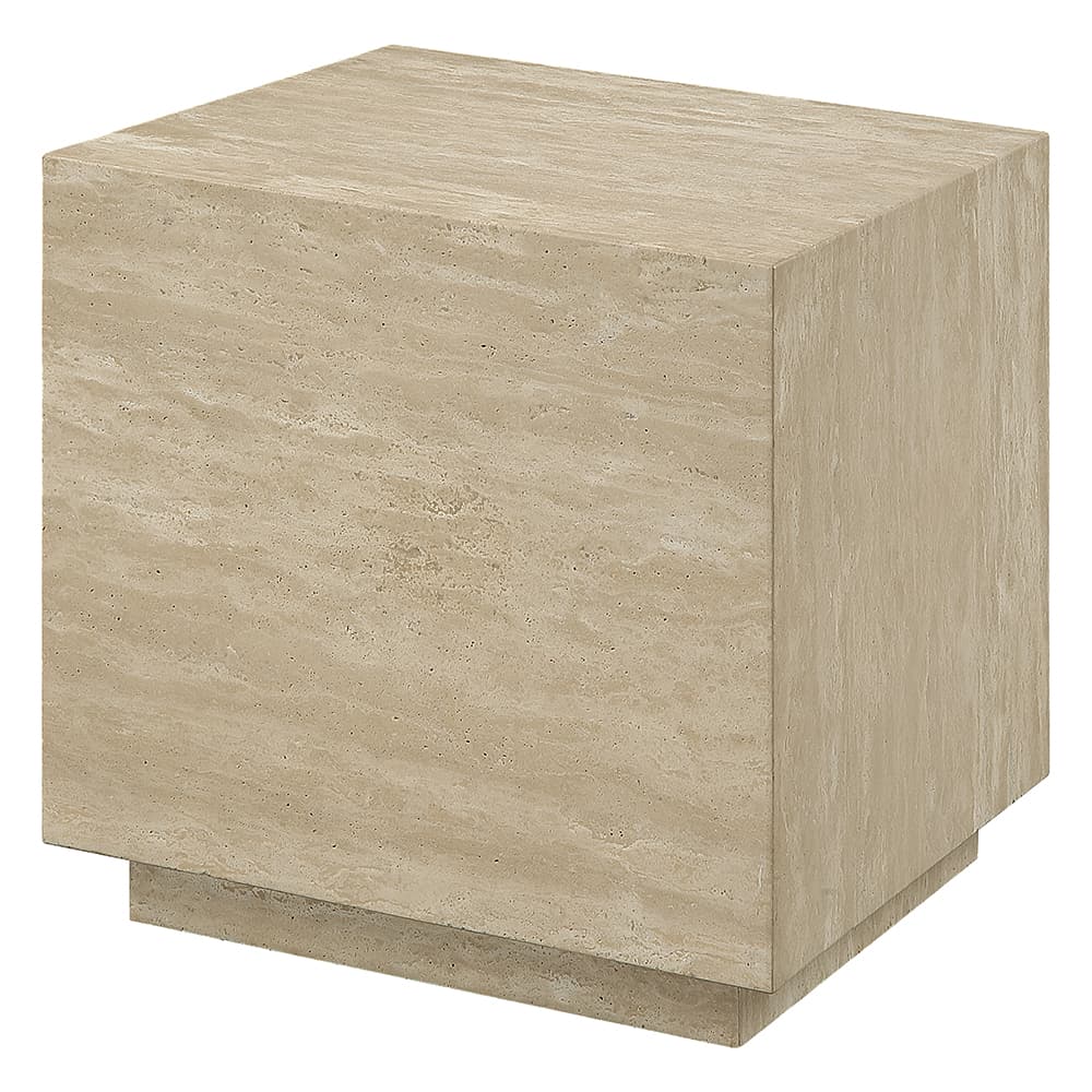 End Table  W/Natrual Marble Top 2