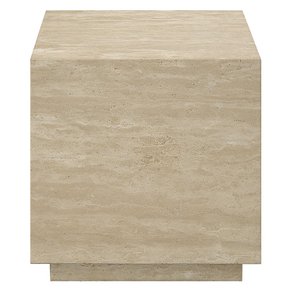 End Table  W/Natrual Marble Top 3