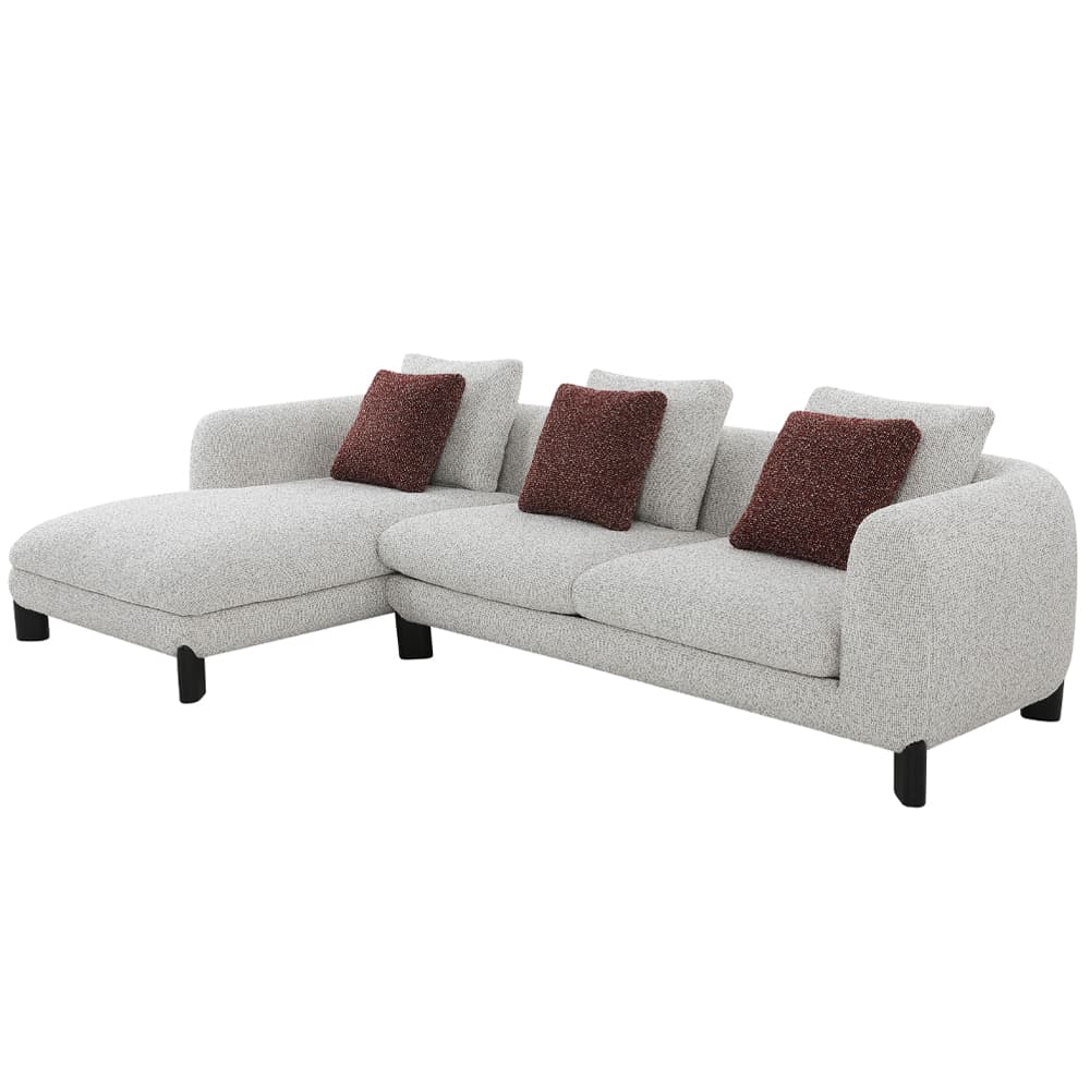 Sectional Sofa W/6 Pillows 4
